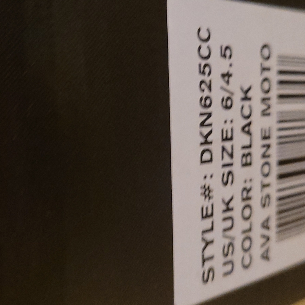 New DKNY Ava Stone Moto boots size 6 youth equals size 8 women's. - Picture 6 of 7